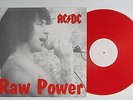 ACDC LP/Vinyl color rot Raw Power Bon Scott 1976