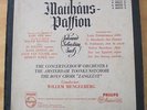 BACH - St. Matthews Passion MENGELBERG DUTCH PHILIPS MINIGROOVE 4LP box ED1
