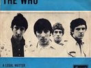 THE WHO 45 A LEGAL MATTER+PS HOLLAND VERY RARE