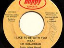PANAMA 70'S CROSSOVER SOUL 45-LOS MOZAMBIQUES-I LIKE TO BE WITH YOU on HAPPY