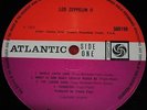 LED ZEPPELIN - VOL II from 1969 UK PROMO press LP VINYL ALBUM - RED PLUM led 2