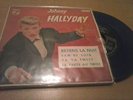 JOHNNY HALLYDAY EP RETIENS LA NUIT SPAIN BLUE VINYL 63