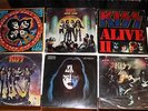 12x KISS LP:Destroyer,Rock and Roll Over,Love Gun,Alive,II,Ace Frehley,Worldwide