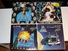 4x Def Leppard LP's:On Through the Night,Pyromania,High n Dry,Hysteria Shrink NM