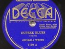 Georgia White, Decca 7100, E+