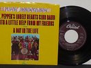 BEATLES 1978 PICTURE SLEEVE 45 SGT. PEPPERS LONELY HEARTS CLUB NM/VG+ NR