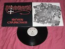 POSSESSED SEVEN CHURCHES VINYL LP ROADRUNNER 1985 RR 9757 DEATH THRASH METAL