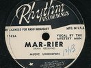 13pc78-Blues-Rhythm Recordings 1762-The Mystery Man- Different coupling than 45.