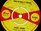 1967 NORTHERN SOUL - R&B - KING WITHOUT A THRONE - SUGAR SIMONE - SUE  WI-4029