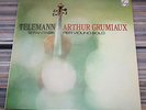 PHILIPS TELEMANN 12 FANTASIAS  FOR SOLO VIOLIN GRUMIAUX 6500 106 holland NM
