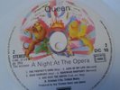 Rare Queen A Night At The Opera White Vinyl Record Lp French Gatefold