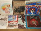 LOT:11 GRATEFUL DEAD + SOLO LPs SKULL EUROPE 72 WORKINGMANS ACE GARCIA SAUNDERS