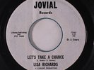 rare Soul 45 LISA RICHARDS let's take a chance JOVIAL Listen