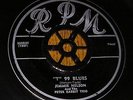 RARE Excellent 1951 Blues 45 - JIMMIE NELSON 