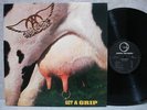 AEROSMITH GET A GRIP 1993 LP PICTURE & LYRIC W/INSERT