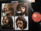 BEATLES LET IT BE US-PHIL&RONNIE FOLDOUT COVER CUT-OUT RED APPLE