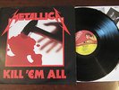 METALLICA Kill 'Em All 1983 MUSIC FOR NATIONS RECORDS VINYL LP MFN 7