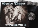 GRAVE DIGGER -Witchhunter LP 1985 , first press NOISE REC. accept u.d.o. tyrant