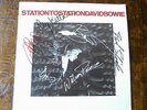 DAVID BOWIE FULL BAND SIGNED AUTOGRAPH ORIGINAL STATION TO STATION LP