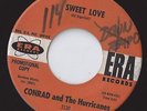 ERA instro rocker PROMO 45  CONRAD & THE HURRICANES - Hurricane  FRANK ZAPPA