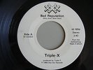 TRIPLE X Bad Reputation Private US Metal Unknown SHE-FOX Records super rare