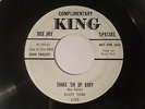 Rusty York 45 Rockabilly King DJ Shake 'Em Up Baby must see record LISTEN HEAR