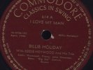 78 RPM RARE JAZZ BLUES SINGER BILLIE HOLIDAY COMMODORE 614 MUST SEE / VG++VG+++