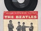 7 american beatles original vinyl singles &/or pic sleeves in good+ to fair con.