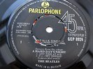 The Beatles EXTRACTS FROM A HARD DAYS NIGHT RED SLEEVE UK EP 1ST PLAYS NEAR MINT