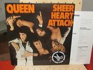 Queen Sheer Heart Attack nice white label promo LP Elektra uncorrected labels