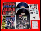 KISS ALIVE II LP 1977 2 LP SET WITH ALL RARE INSERTS COMPLETE  GATEFOLD JACKET