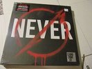 METALLICA NEVER 4 DISC SET 45 RPM FACTORY SEALED #2431 OF 4,000 BOX SET
