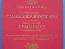 Dgg Tulip Mascagni Leoncavallo Teatro Alla Scala Karajan BOX 3lp NM