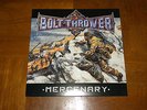 Bolt Thrower - Mercenary LP vinyl record gatefold LTD 1000 grave asphyx death