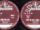 The Poni-Tails Rock'N Roll 78 RPM Record Born Too Late / Come On Joey, Dance