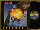DEF LEPPARD PYROMANIA LP PROMOTIONAL MADE IN BRAZIL 1st PRESS 1983 IRON MAIDEN