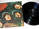 THE BEATLES 'RUBBER SOUL' 1965 (1969 RE-RELEASE) STEREO LP EX/EX
