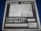 Frank Zappa Conceptual Continuity Live Cobo Hall Detroit 1976 Near Mint Vinyl