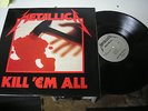 Metallica - Kill 'Em All LP US Megaforce signed by all members w/ inner sleeve