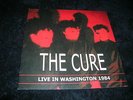 THE CURE   Live at washington 1984     7'  clear vinyl