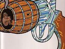 DAVE AND ANSEL COLLINS - DOUBLE BARREL LP/SKINHEAD REGGAE/TECHNIQUES TBL162..EX