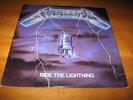 METALLICA - RIDE THE LIGHTNING LP Vinyl [Original 1984 Australian Pressing]