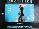 Rare Led Zeppelin Bootleg Vinyl LP Live at the Inglewood Forum, June 27, 1977