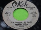 Hear Rare Northern Soul 45: Tommy Tate   I'm Taking On Pain   Okeh 4-7242 Promo