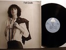 PATTI SMITH '75 Arista RARE first press Robert Ludwig white Horses in shrink M-