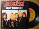 JUDAS PRIEST hot rockin´ / solar angels 45 CBS 1981 unique spanish p/s RARE