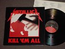 METALLICA   KILL 'EM ALL Vinyl LP EX+ 1983 Canada Pressing + LYRIC INNER