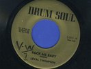 013 LINVAL THOMPSON-ROCK ME BABY-DRUM SOUL  REGGAE 45 7