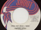 FUNK 45 Freddie Scott - You Got What I Need Poweful Love Shout Biz Markie Fun