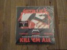 metallica - kill 'em all gatefold 180 gram vinyl 2lp